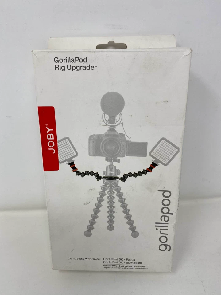 JOBY GorillaPod Rig Upgrade Tripod Adapter Extension Light Arm Holder Grip Stand - Image 1 of 3