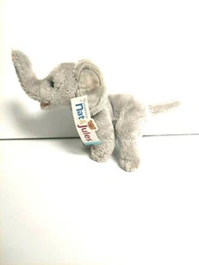 Demdaco Nat & Jules Animalcraft Elephant Beanbag Plush Stuffed Toy with Tag - Picture 1 of 3