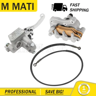 Línea de manguera de cilindro maestro de pinza de freno delantera para Yamaha YZ125 YZ125X 2017-2023 Foto 1 de 4