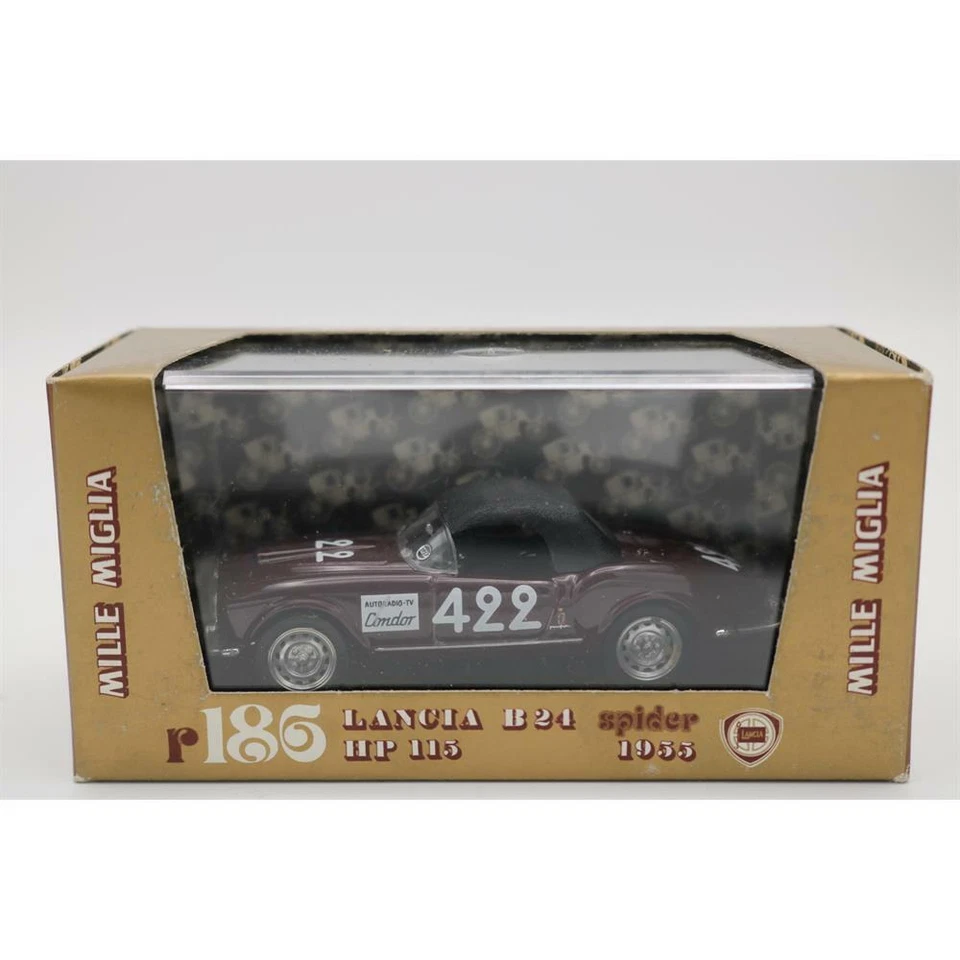Lancia B24 Spider 1955 - Scala 1:43 Diecast - Brumm Serie Oro R186 - S017 - Immagine 1 di 1