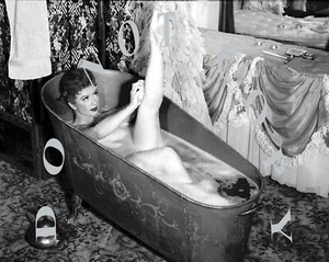 VINTAGE REPRO 8X10 PHOTO AMANDA BLAKE MISS KITTY FROM TV'S GUNSMOKE # 2 - Picture 1 of 1