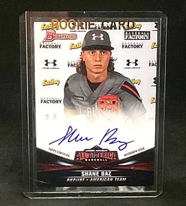 Shane Baz 2016 Bowman Under Armour All America 104/199 autógrafo automático UAA-1 - Imagen 1 de 2