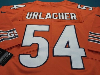 JERSEY ALTERNATIVO NARANJA PERSONALIZADO **XL* BRIAN URLACHER, ¡COSIDO! Foto 1 de 4