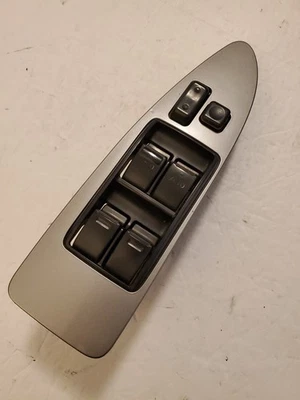 Interruptor maestro de ventana eléctrica plateado para conductor Toyota Avalon 2005-2009 Foto 1 de 4