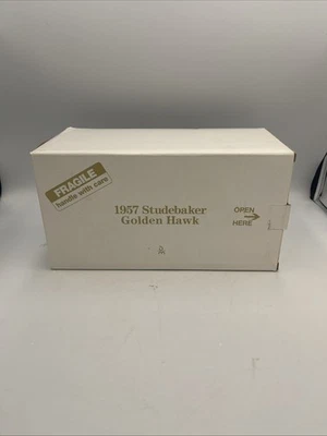 Danbury Mint 1957 Studebaker Golden Hawk 1:24 Diecast Model Car  With Box & Coa - Image 1 of 4