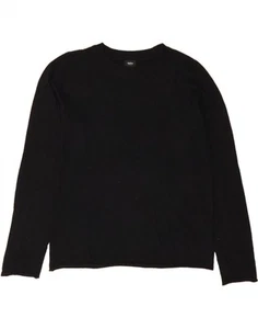 MOSSIMO Womens Crew Neck Jumper Sweater UK 18 XL Black Rayon BN02 - Picture 1 of 3