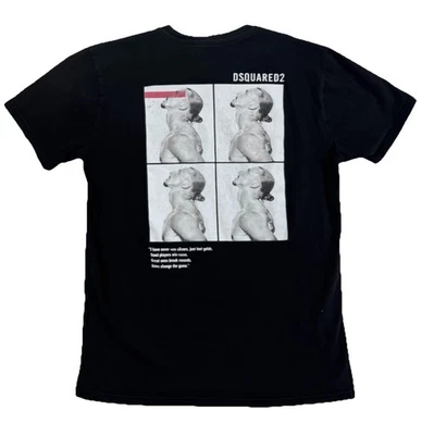 DSQUARED2 рубашка значок ZLATAN IBRAHIMOVIC графический новинки рубашка L - Изображение 1 из 4