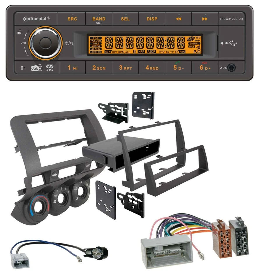 Continental Bluetooth MP3 USB DAB Autoradio für Honda Fit 06-07 nur US-Importe - Bild 1 von 4