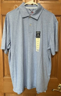 Chaps Mens Everyday Preformance Polo, Large NWT, MSRP $ 16 - Image 1 of 3