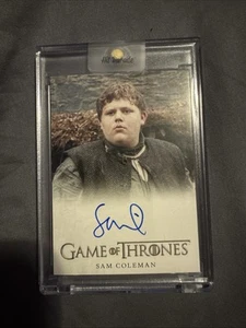 game of thrones Sam Coleman young hodor auto - Picture 1 of 2
