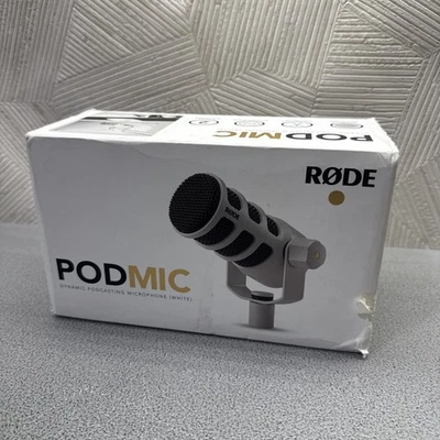 Rode PodMic Dynamic Podcasting Microphone #PODMICW ( NEW OTHER ) - Image 1 of 3