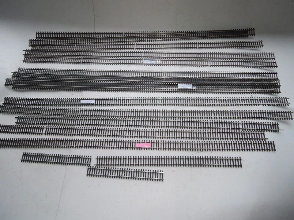 ++ JU12 H0 Roco 42400 42200 42201 42406 Flexgleis über 13,4 Meter - 81-96cm - Bild 1 von 4