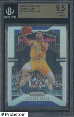 Panini Silver Prizm #98 2019-20 Stephen Curry Golden State Warriors BGS 9,5 Foto 1 de 2