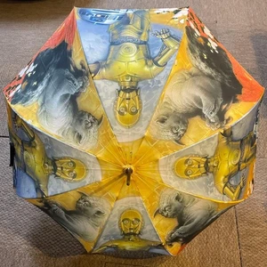 AHCAHCUM.muchacha Star Wars Collaboration Regenschirm C-3PO Yoda mehrfarbig Damen - Bild 1 von 24