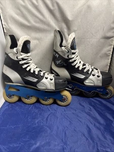 Bauer Vapor XL Roller Hockey Skates Tuuk Shifter Inline Adult Senior Size 7EE - Picture 1 of 18