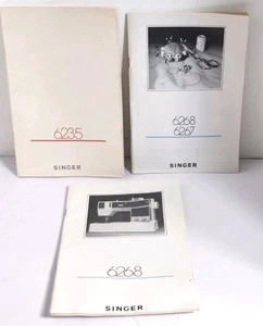 EIN SINGER Nähmaschinen-Anleitungsheft #6235 #6268 #6267&6267 SIE WÄHLEN AUS! - Bild 1 von 5