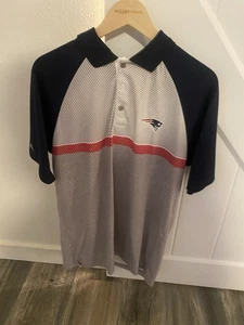 New England Patriots Antigua Mens Medium Polo - Picture 1 of 1