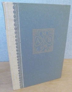 ALFRED M. BENDER Biography & Memorial 1941 Ltd. 1/250 Grabhorn Press - Imagen 1 de 9