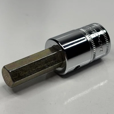 NOS Snap On Tools FAM9 3/8 Dr Metric 9mm Standard Hex Bit Socket Driver USA 1995 - Image 1 of 4