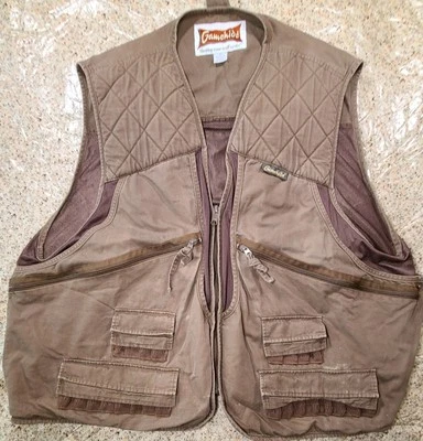 Vtg Gamehide Canvas Duck Hunting Tactical Utility Vest Pockets Outdoor 3XL - Image 1 of 4