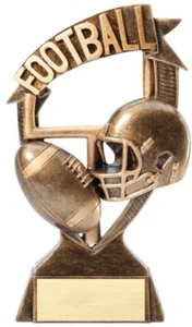 Trofeo de la serie Football Banner de 7" personalizado gratis - Imagen 1 de 2