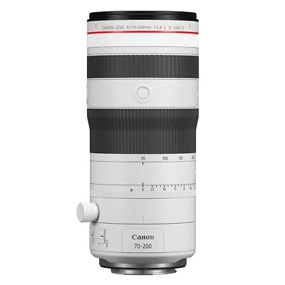 Canon RF 70 200mm f 2.8 L IS USM Z Lens White Canon RF - Image 1 of 4
