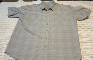 Orvis Classic Collection Men’s XXL Grey Fishing Shirt Short Sleeve Polyester - Picture 1 of 7