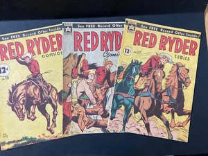 Comic 1960s Red Ryder lot of 3 , 17, 18, 19 - Bild 1 von 2