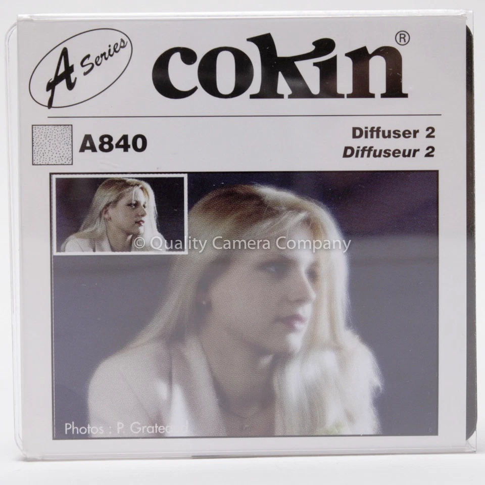 COKIN "A" SERIES A840(084) DIFFUSER 2 - MEDIUM DIFFUSE EFFECTS FILTER - NOS - Image 1 of 1