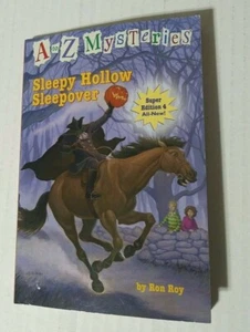 A to Z Mysteries Super Edition 4 - Sleepy Hollow Sleepover by Ron Roy- Paperback - Picture 1 of 4