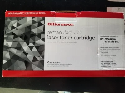 Cartucho de tóner láser Office Depot CE505A Foto 1 de 2