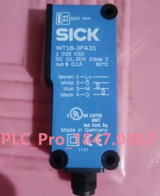 Sensor fotoeléctrico WT18-3P431 1 PIEZA nuevo SICK WT18-3P431 entrega rápida Foto 1 de 4