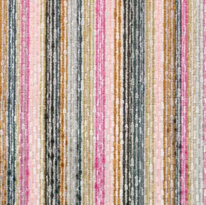 Romo Multicolor Striped Epingle FR Velvet Fabric- Issia / Multi 1.05 yds 7963/07 - Picture 1 of 2