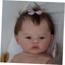  Lovely Real Look Reborn Baby Doll 19inch 48cm Silicone full body rooted hair