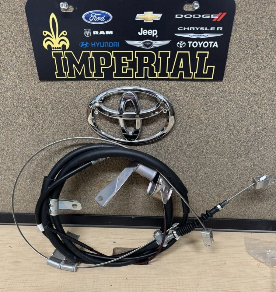 TOYOTA Tacoma 03-04 Rear Parking Brake Cable Genuine OE OEM