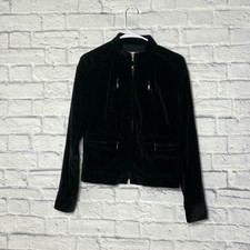 calvin klein velvet jacket womens