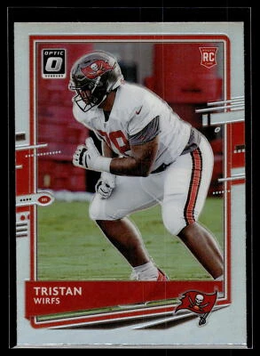 Tristan Wirfs 2020 Donruss Optic Holo Silver Prizm Rookie Card #129 - Image 1 of 2