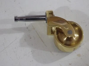 brass and brass wheel pin and socket 25 mm castor,grip neck caster,superior 5566 - Picture 1 of 3