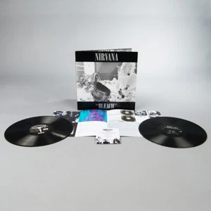 NIRVANA - BLEACH Deluxe Edition - 2 LP Remastered 180gram VINYL NEW 16 Page Book - Picture 1 of 19