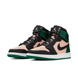 Air Jordan 1 Retro High Bio Beige Anthracite-Mystic Green Size W 9.5/M 7.5 HTF - Picture 1 of 24