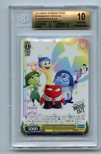 Blanco Negro Pixar INSIDE OUT, Yorokobi & Kanashimi, R Foil BGS 10 PRÍSTINE 💎 - Imagen 1 de 1