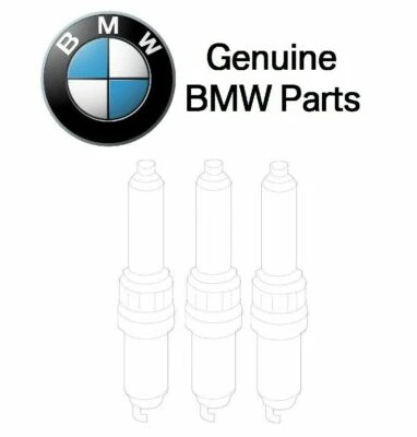 Juego de 3 bujías de alta potencia originales BMW I12 i8 2014-2015 12120046646 Foto 1 de 3