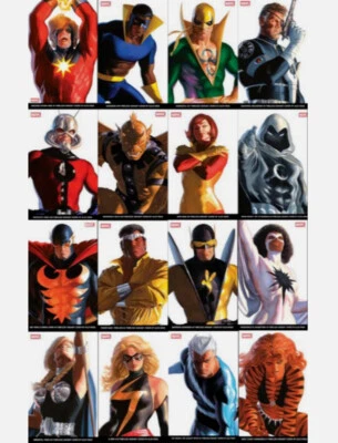 MARVEL COMICS ALEX ROSS: TIMELESS VARIANTS **COVER SELECT** (PRESALE 5/28/25)Power Man 06/18