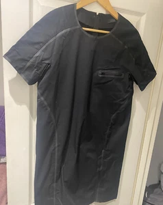 COS BLACK PANEL STYLE DRESS EU 38 UK 10 ^ - Picture 1 of 7