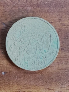 2002-A German Fifty (50) Euro Cent Coin - Picture 1 of 4