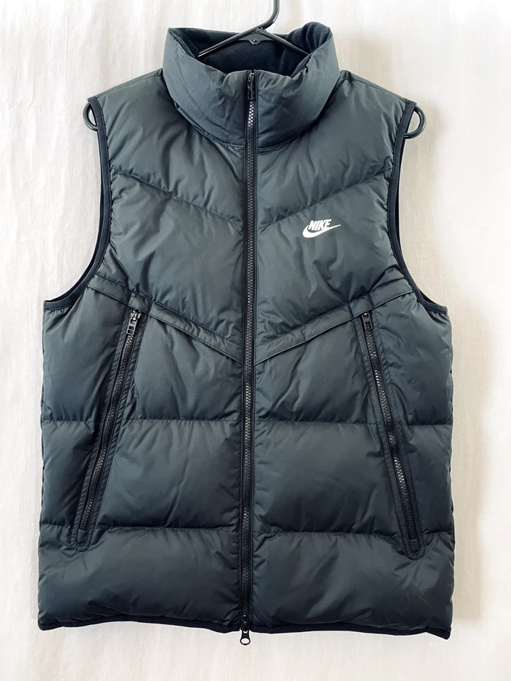 Nike Sportswear Storm-fit Windrunner Vest Black White DD6817 010 Men's XXL