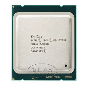 Intel Xeon E5-2670 V2 2.50GHz 10 Core 20Threads 25MB LGA2011 SR1A7 CPU Processor - Picture 1 of 3