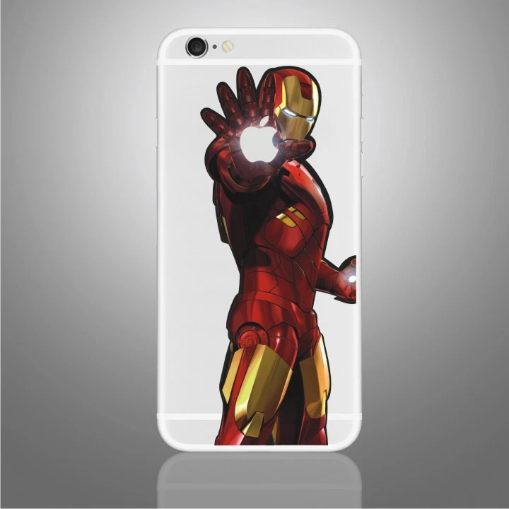 Iron Man COOL iphone Sticker Viny Decal for iPhone 6, 6s,7 - Image 1 of 1