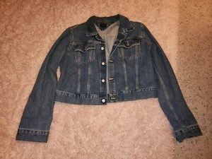 Tommy Hilfiger Denim Jacket Junior’s Size XL - Picture 1 of 12