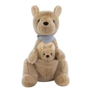 Mother & Child kangaroo Plush Toys Kangaroo Plushie Stuffed Dolls Birthday 10in - Picture 1 of 8